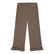 Birkholm Brede Rib Bukser Kashmir Brun & Chokolade Brun